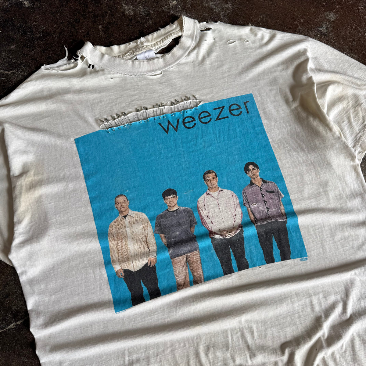 90’s Weezer Blue Album Backstage Pass Tee (XL)