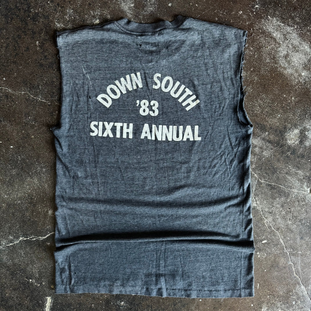 80’s Harley Hoe-Down Hog Tank Top Tee (L)
