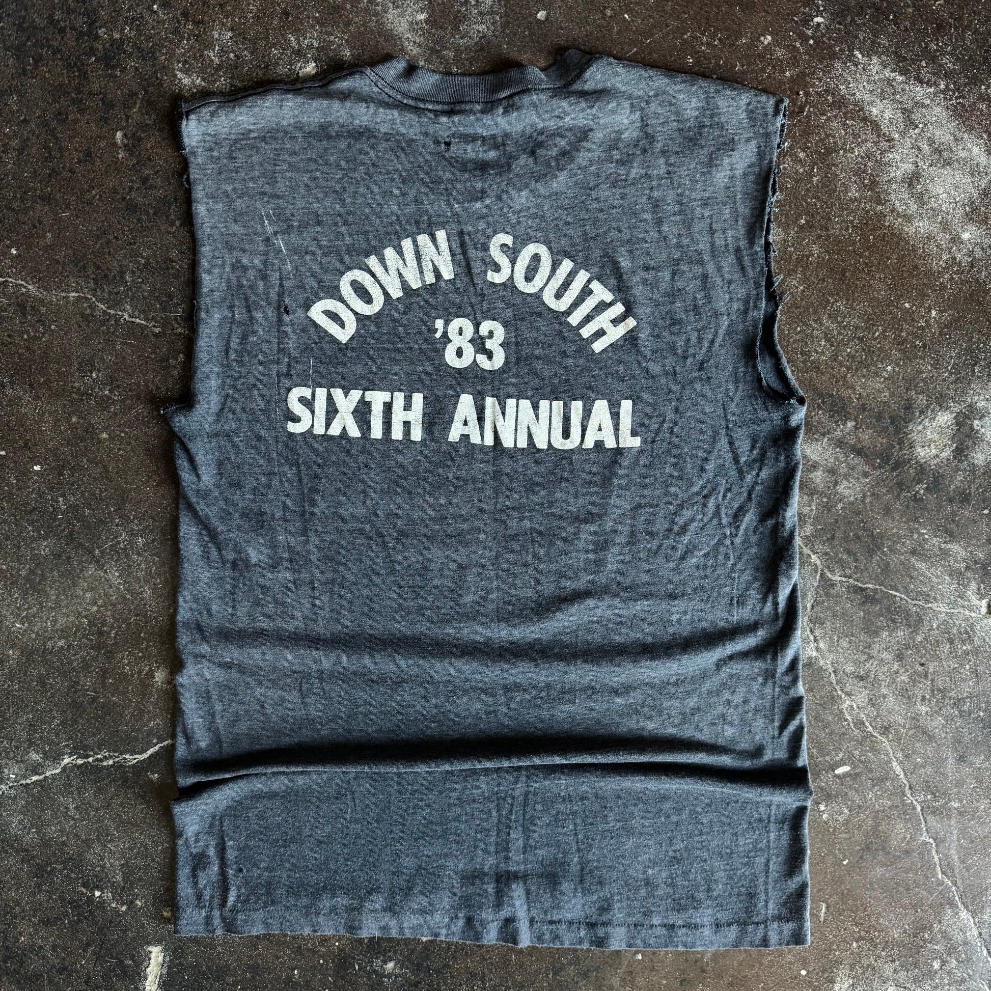80’s Harley Hoe-Down Hog Tank Top Tee (L)
