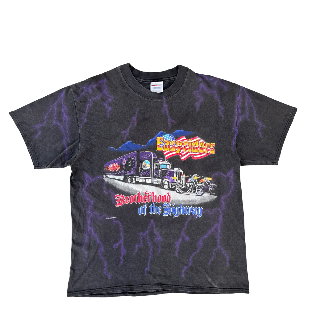 90’s Easyriders Lightning Truck AOP Tee Size L