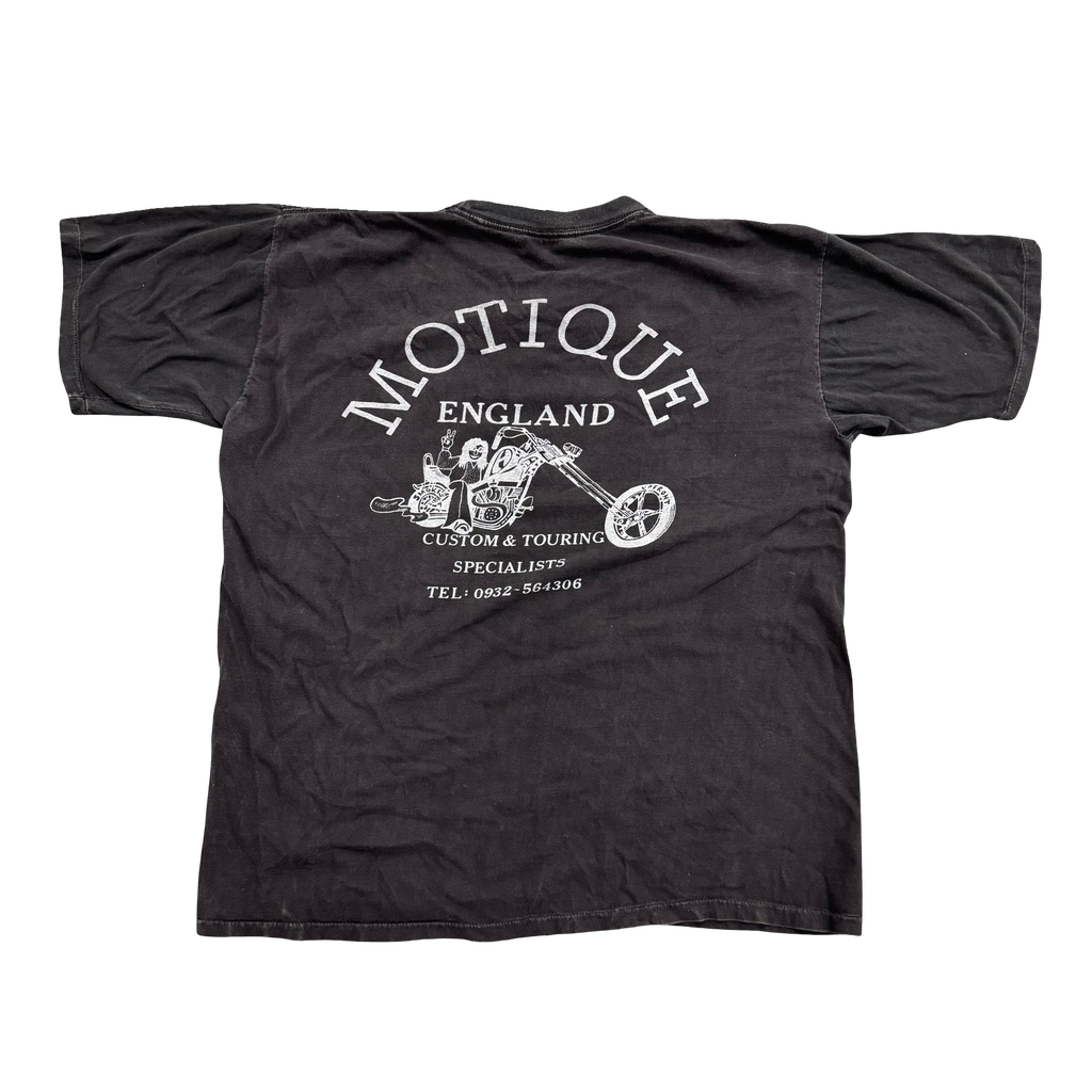 80’s Ride Hard Die Free Harley Bandana Skull Tee Size XL