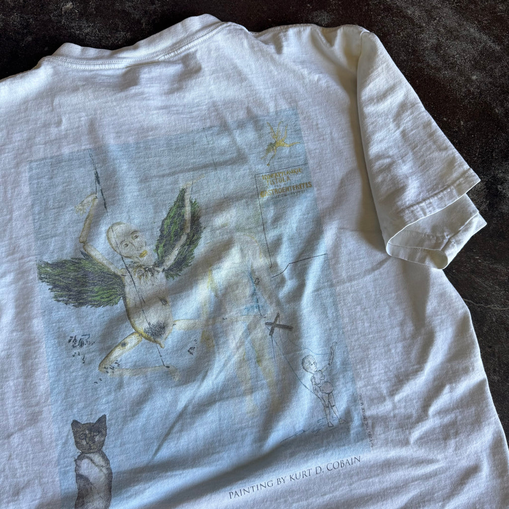 90’s Kurt Cobain Nirvana Memorial Painting Tee (XL)