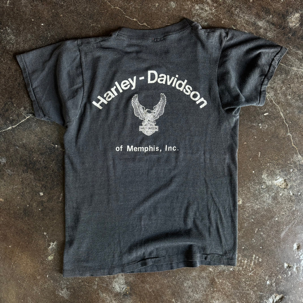 80’s Harley “Two Types of Bikers” Memphis Tee (M)