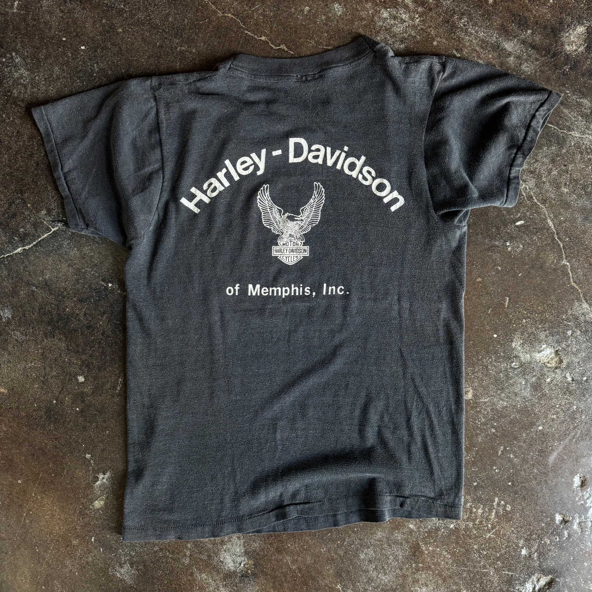 80’s Harley “Two Types of Bikers” Memphis Tee (M)
