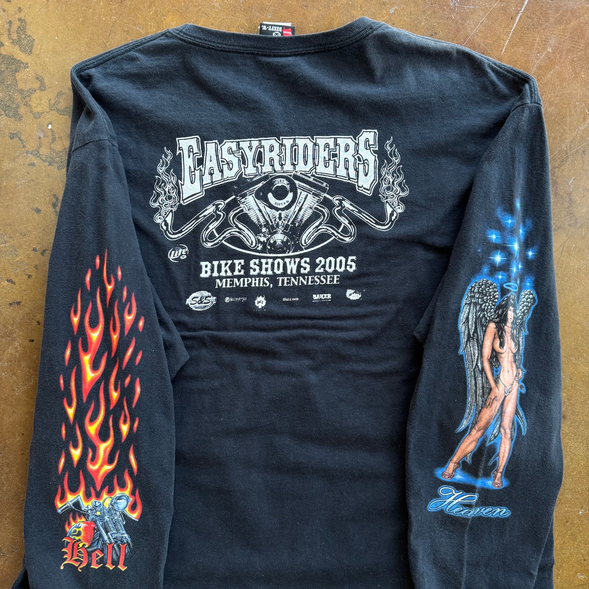 ‘05 Easyriders Heaven & Hell Longsleeve Tee (XL)