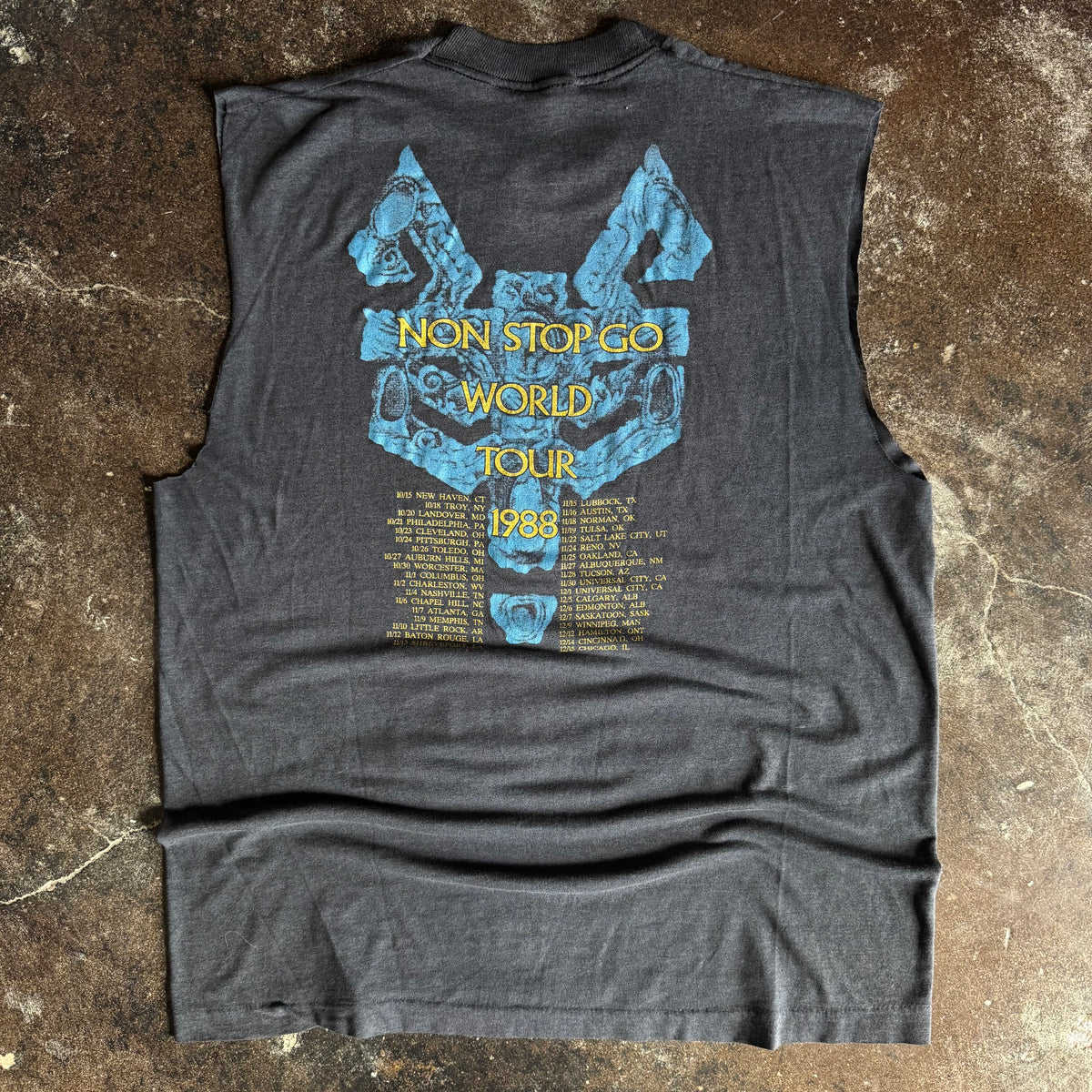 80’s Robert Plant Cut-Off Tour Tee (L)