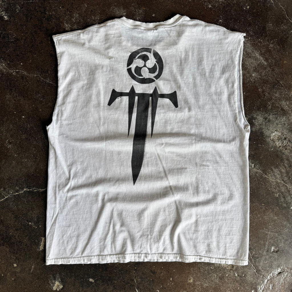 Y2K Trivium “Take Their F#% Heads” Cut-Off Tee (XL)