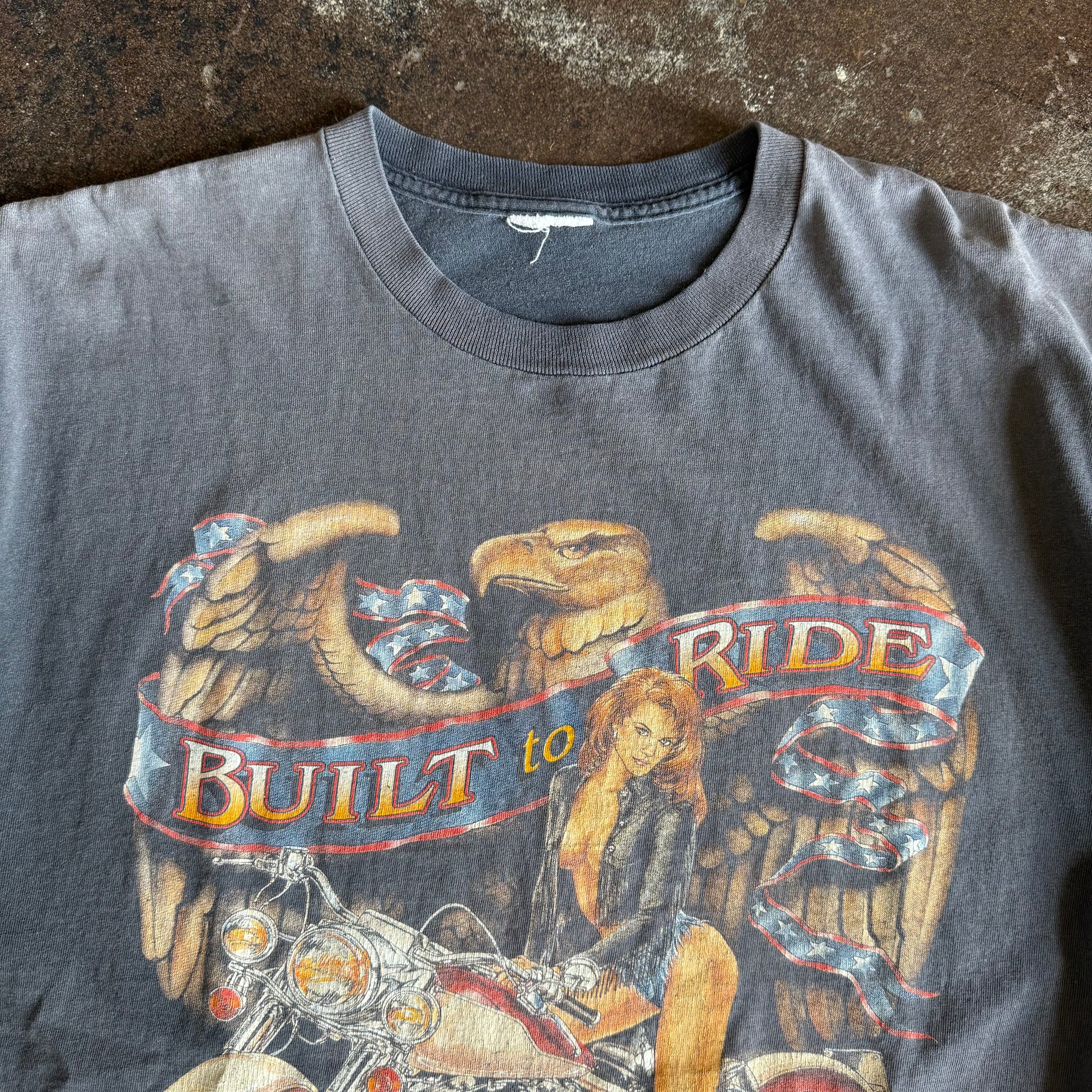 90’s Built to Ride Sun Faded Sturgis Tee (XL)