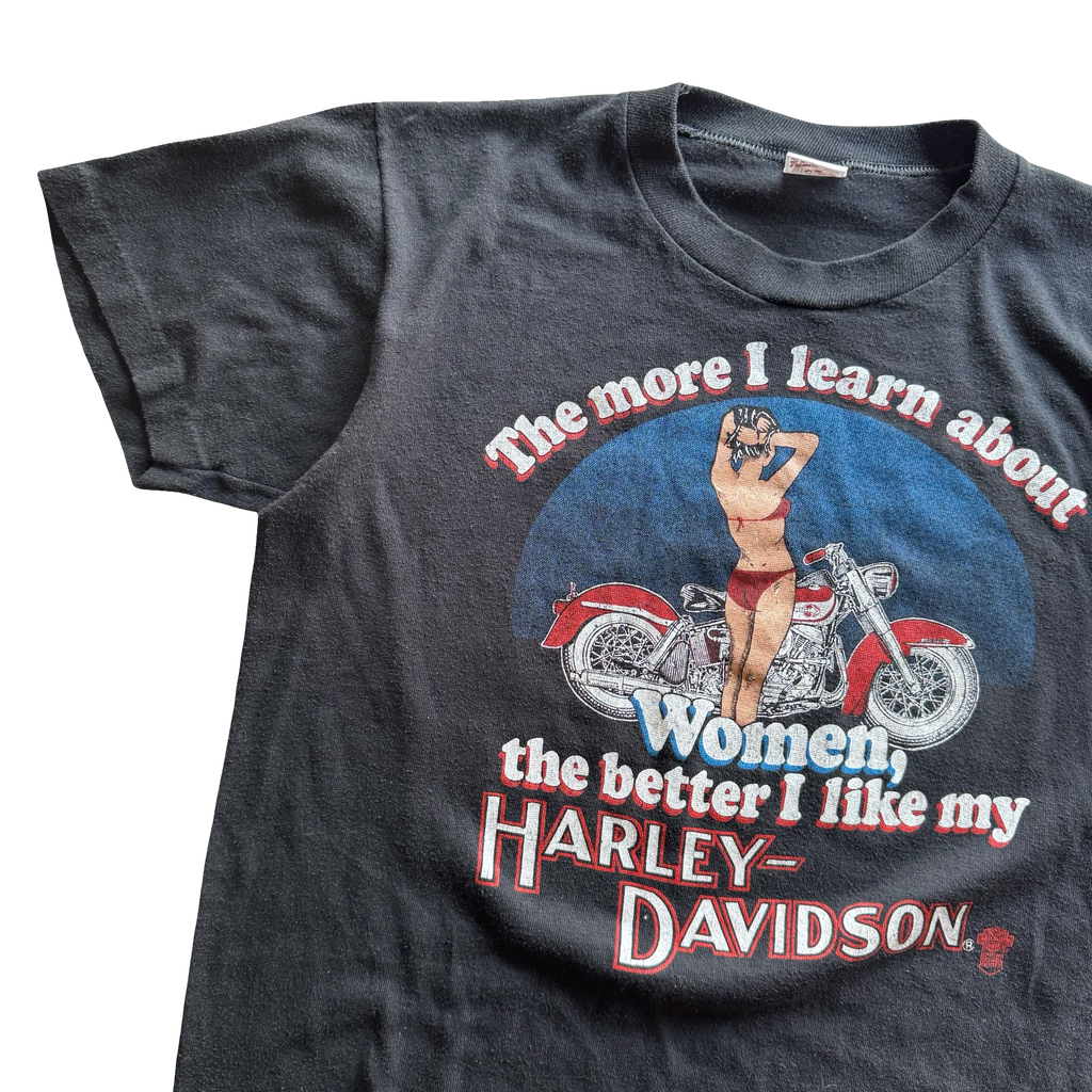 80’s “The More I Learn About Women” MILF Tee Size M