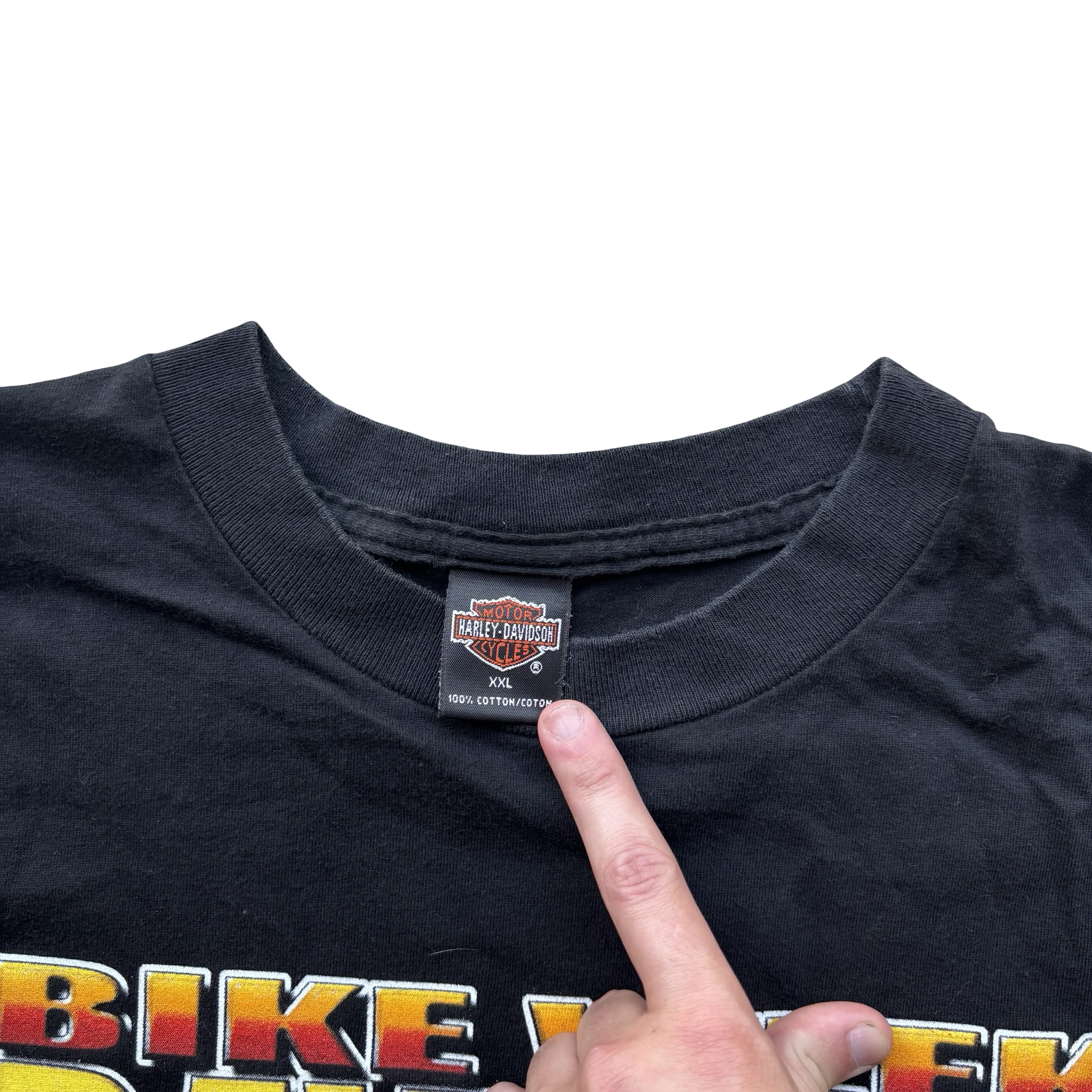 Y2K Flame Eagle Bike Week Daytona Tee Size XXL