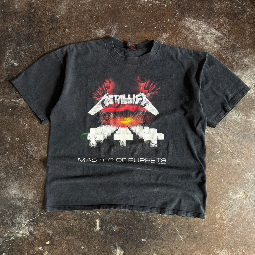 ‘87 Metallica Master of Puppets Band Tee (XL)