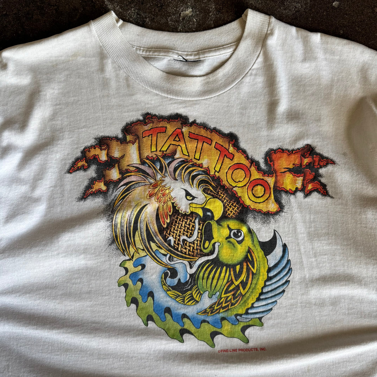 90’s Tattoo Cycle Shop Tee (XL)