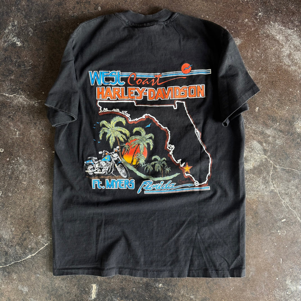 90’s Harley Twin Eagle Emblem Tee (L)