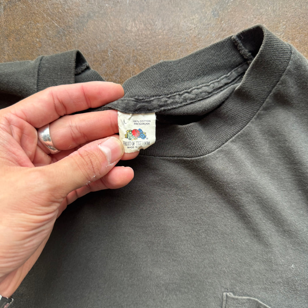 80’s Boothill Saloon Biker Bar Pocket Tee (L)