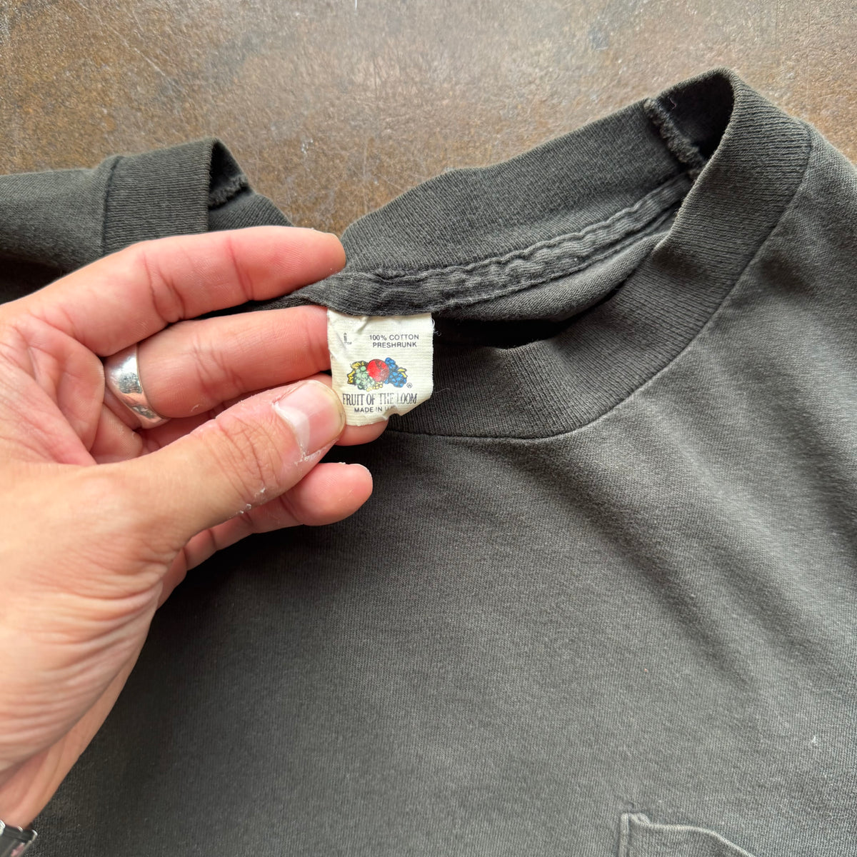 80’s Boothill Saloon Biker Bar Pocket Tee (L)