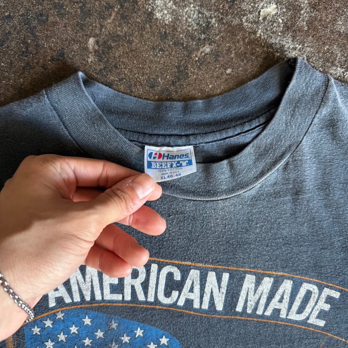 80’s Harley American Made Sun Faded Tee (XL)