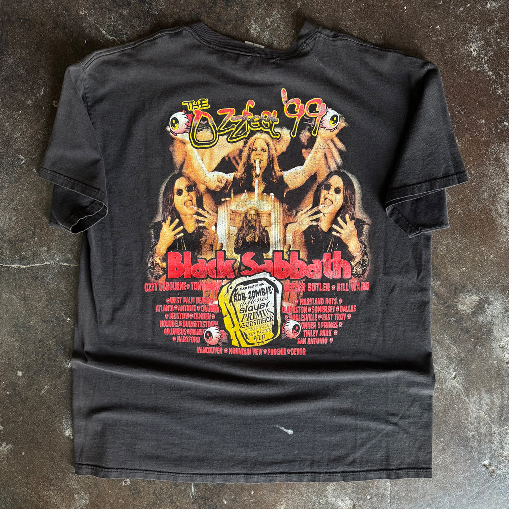 ‘99 Ozzfest Black Sabbath Band Portrait Tee (XL)