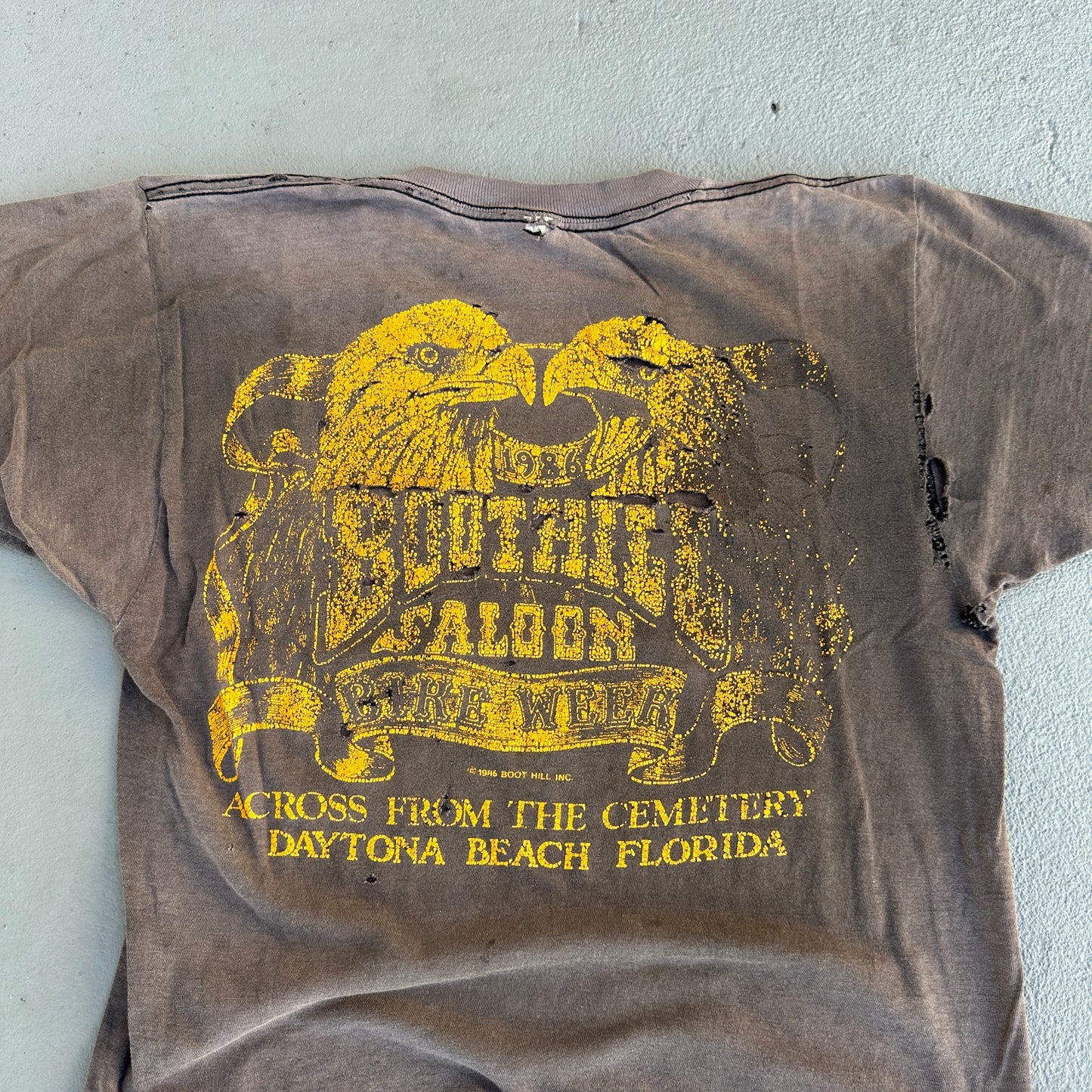 1986 Boothill Saloon Tee (Well-Worn)