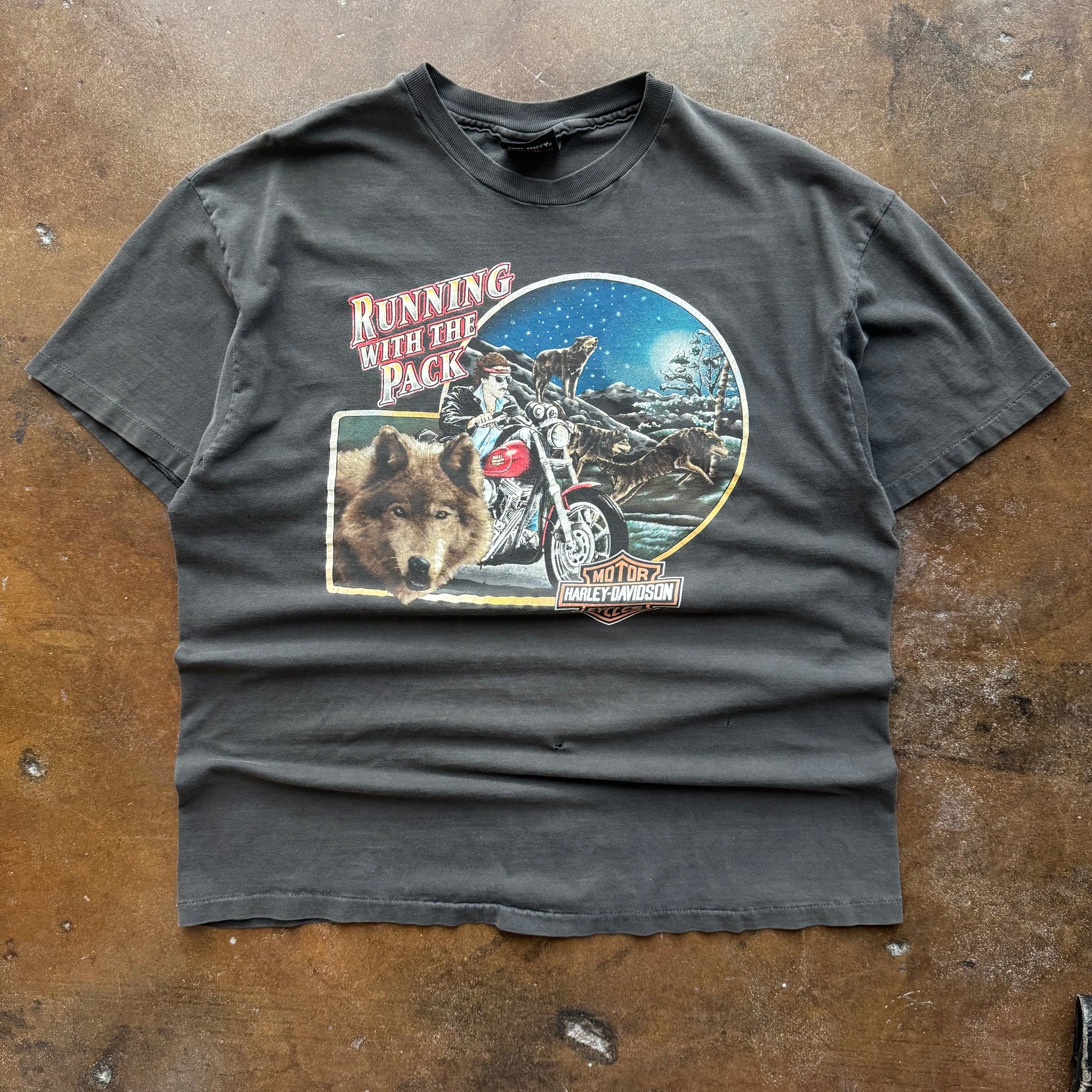 90’s Harley Running with the Pack Tee (XL)