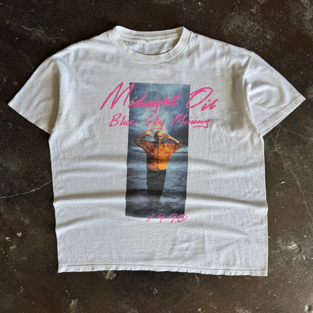 90’s Midnight Oil Blue Sky Band Tee (XL)