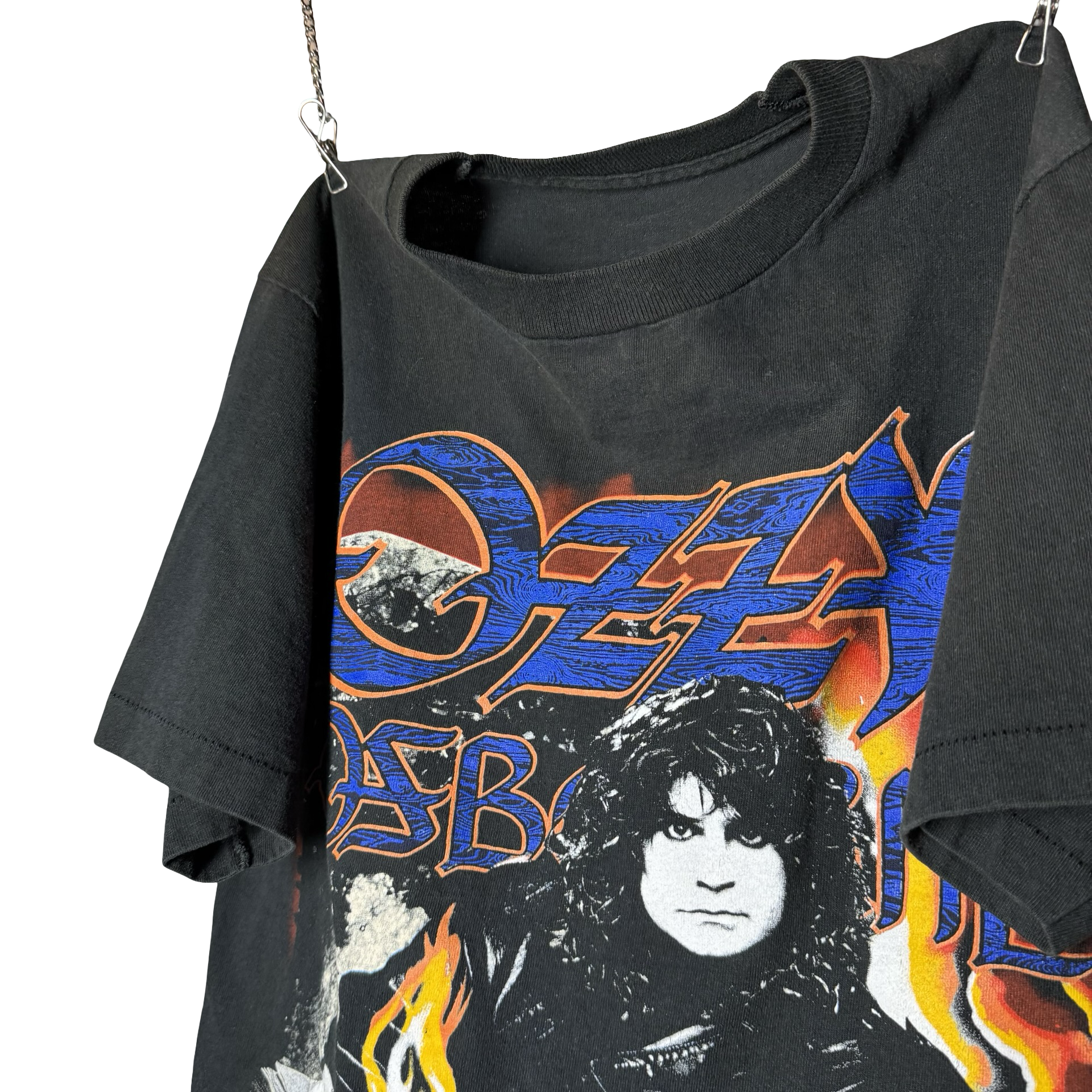 80’s Ozzy Osbourne Backstage Pass Checklist Tee Size M