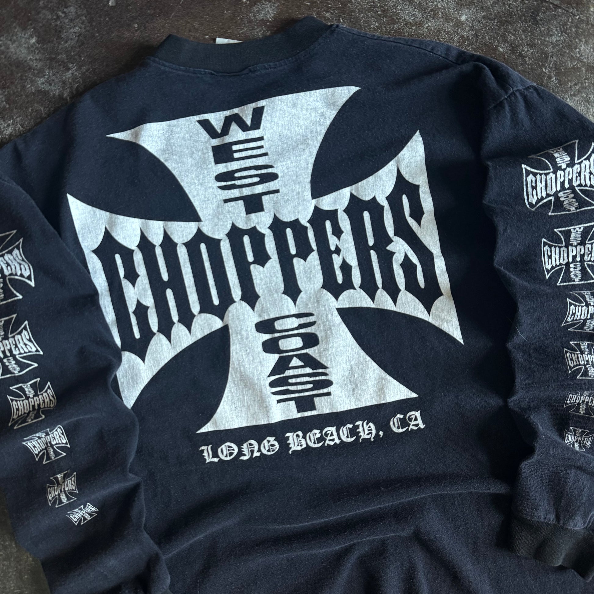 Y2K West Coast Choppers Logo Longsleeve (M/L)