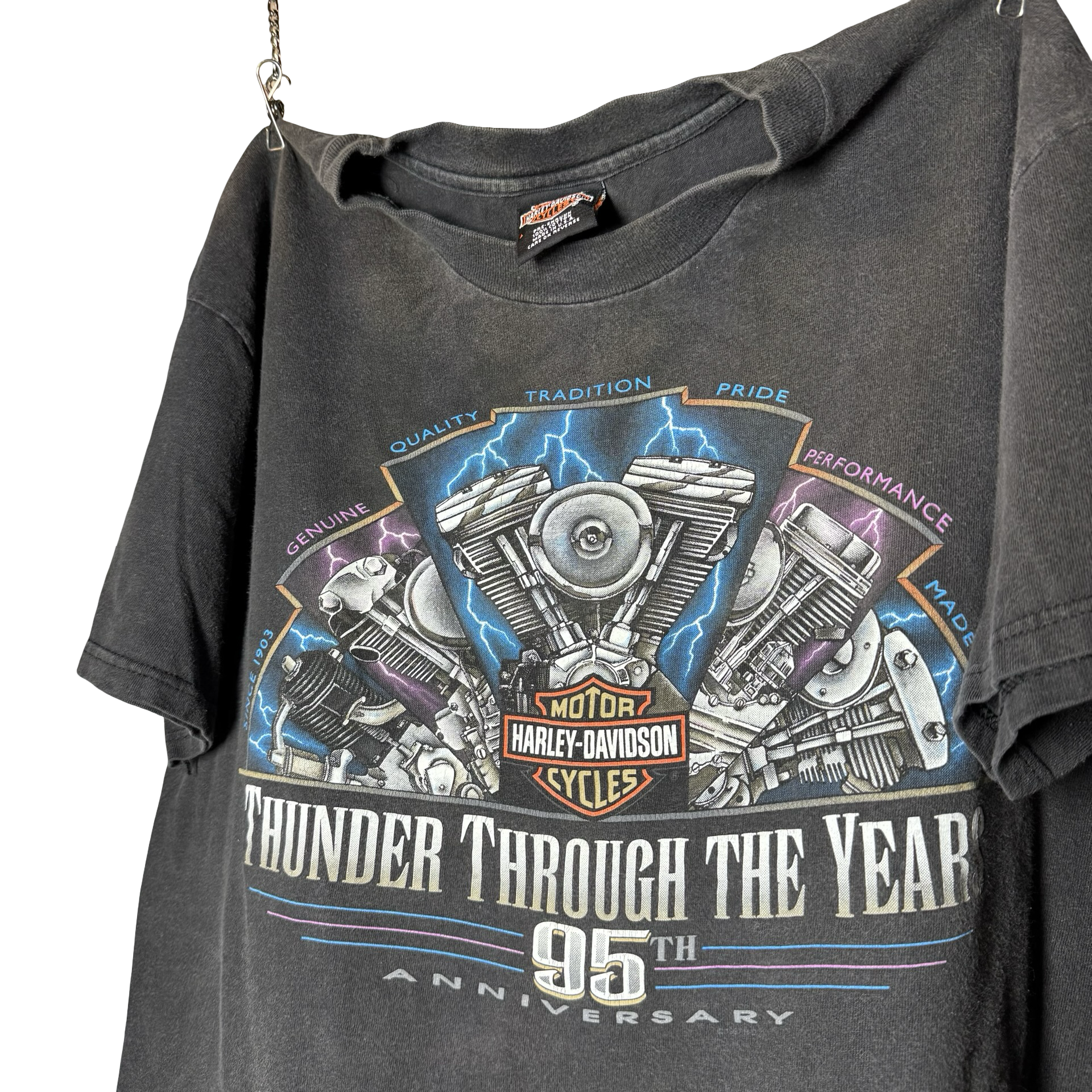 90’s Harley “Thunder Through the Years” Tee Size L