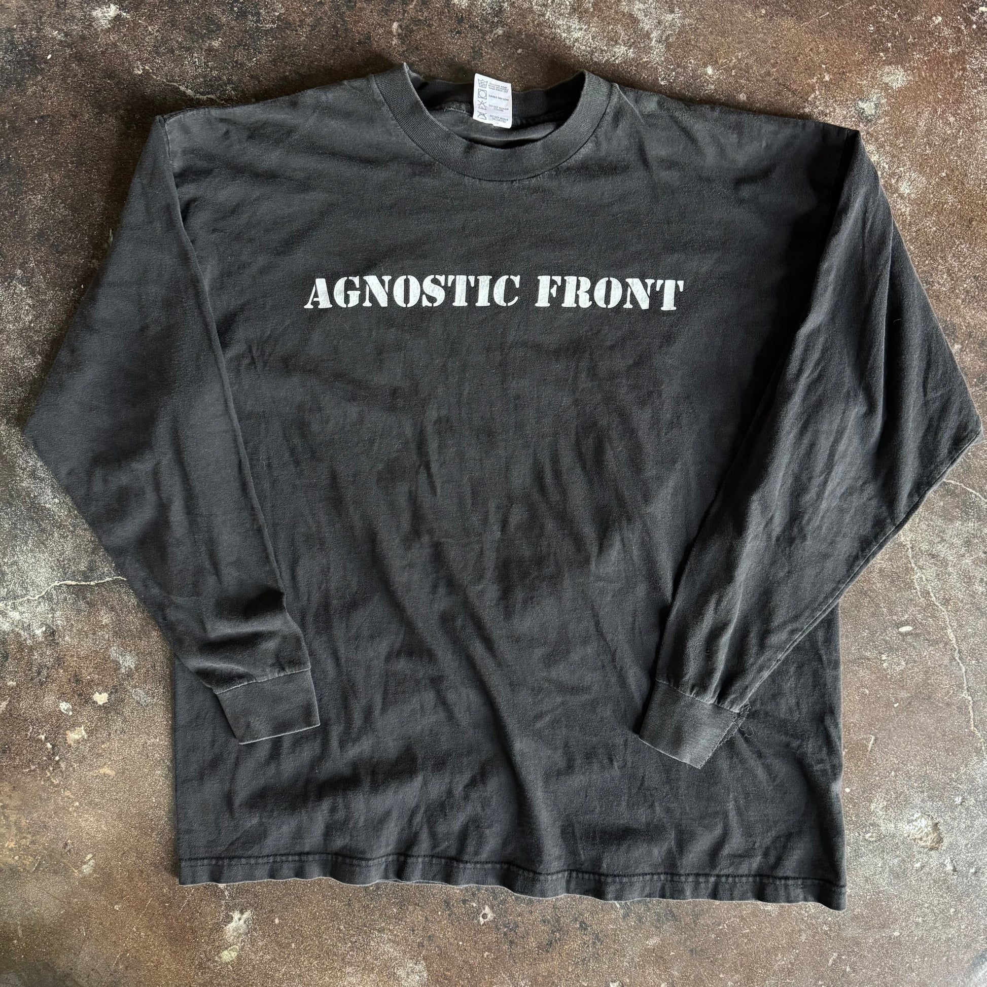 90’s Agnostic Front New York Hardcore Band Longsleeve (XL)