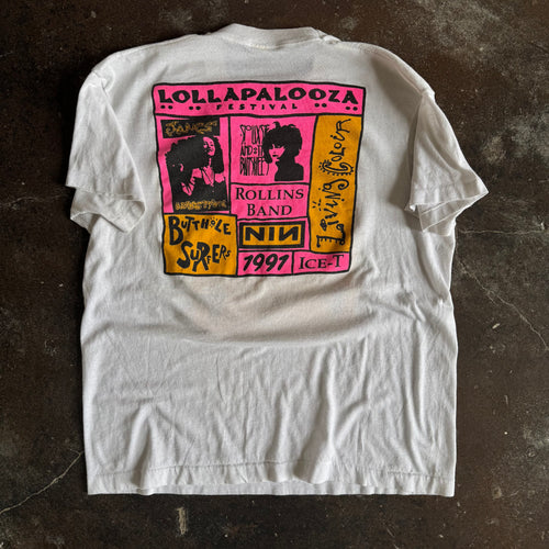 1991 Lollapalooza Parking Lot Bootleg Tee (L)