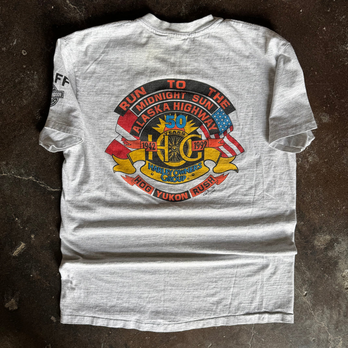 90’s Harley Hog Rush Staff Tee (L)