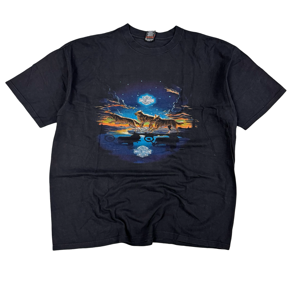 90’s Harley Wolf Nature Reflection Tee Size XXL