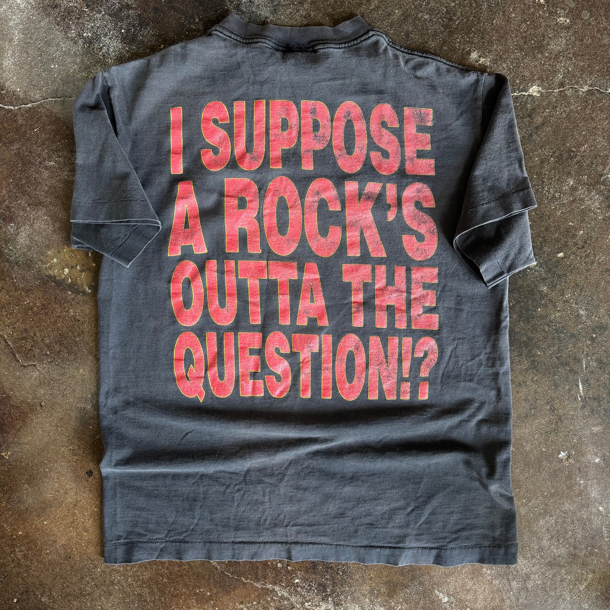 90’s Def Leppard Big Face Rock Band Tee (L)