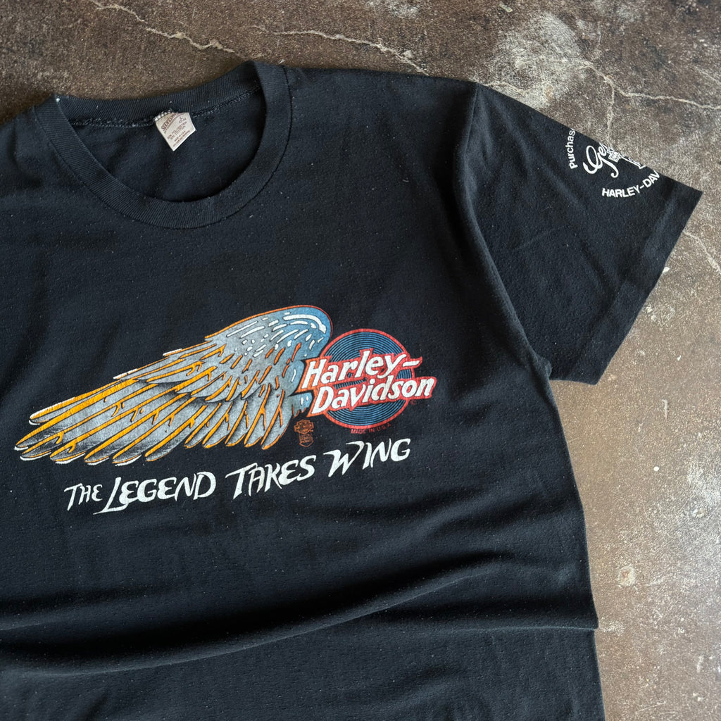 80’s Harley Legend Takes Wing Tee (L)
