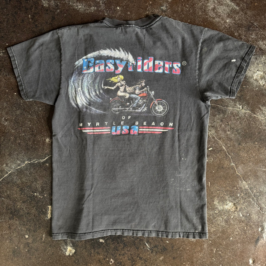 90’s Easyriders Magazine Eagle Sun Faded Tee (M)