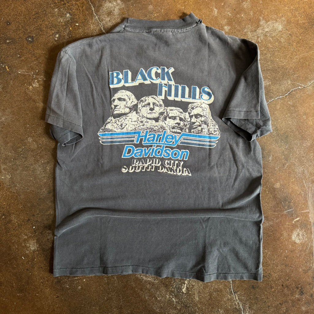 80’s Harley Black Hills Sun Faded Eagle Tee (L)