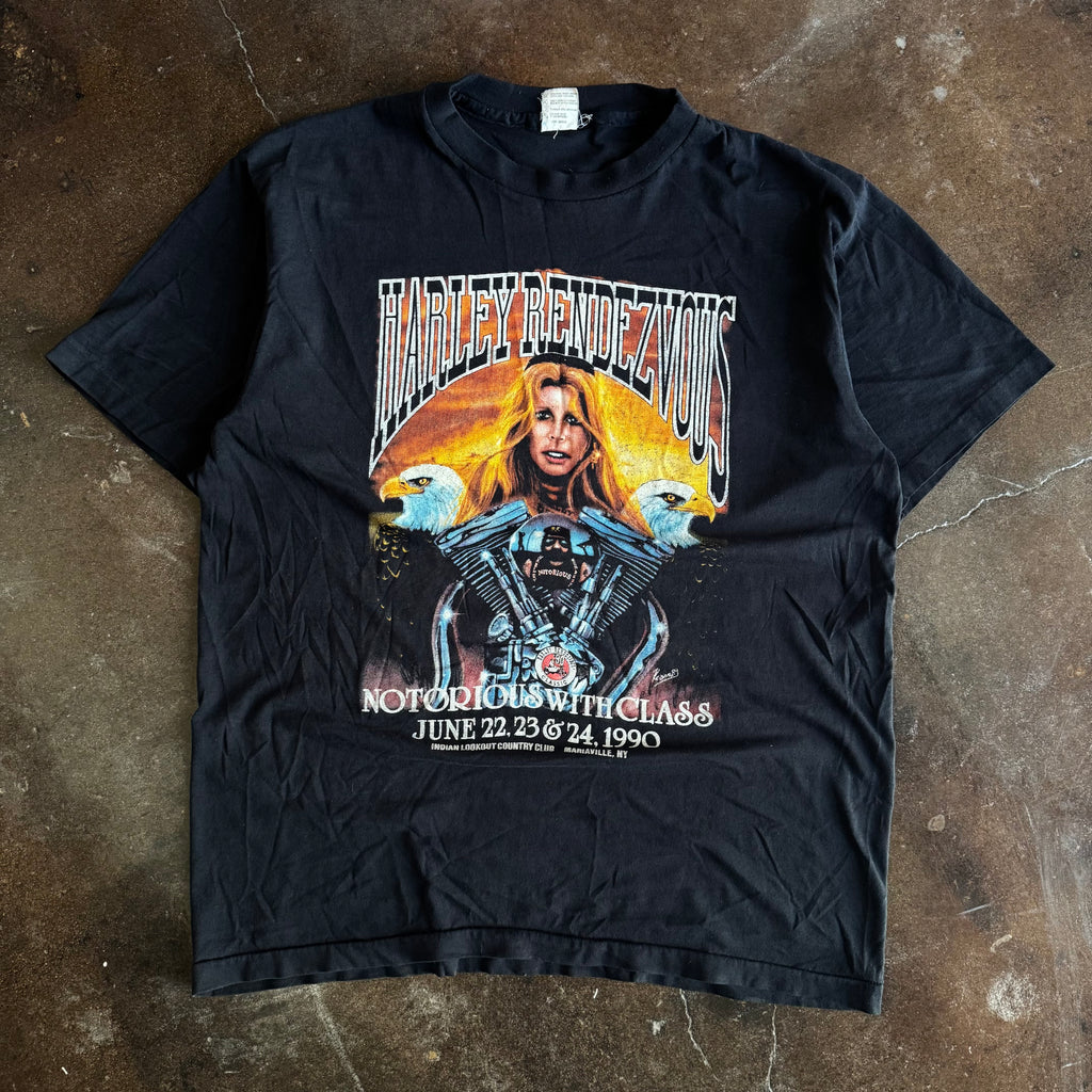 90’s Harley Rendezvous Notorious Class Tee (L)