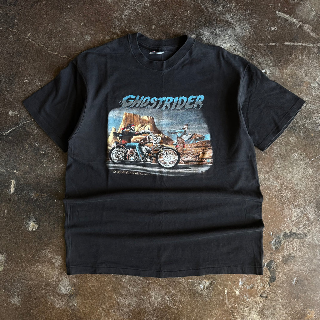 90’s David Mann Ghostrider Biker Art Tee (L)