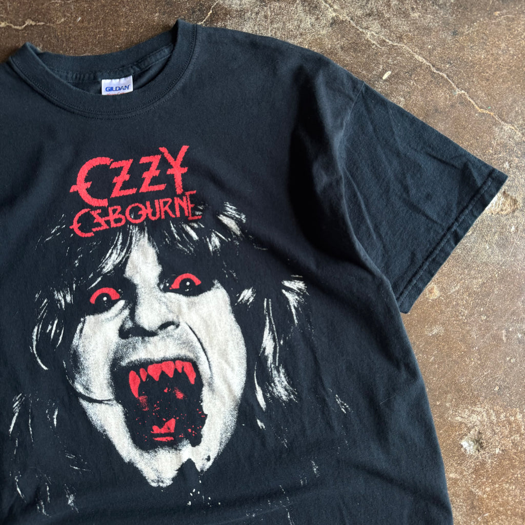 Y2K Ozzy Osbourne Big Face Vampire Tee (L)