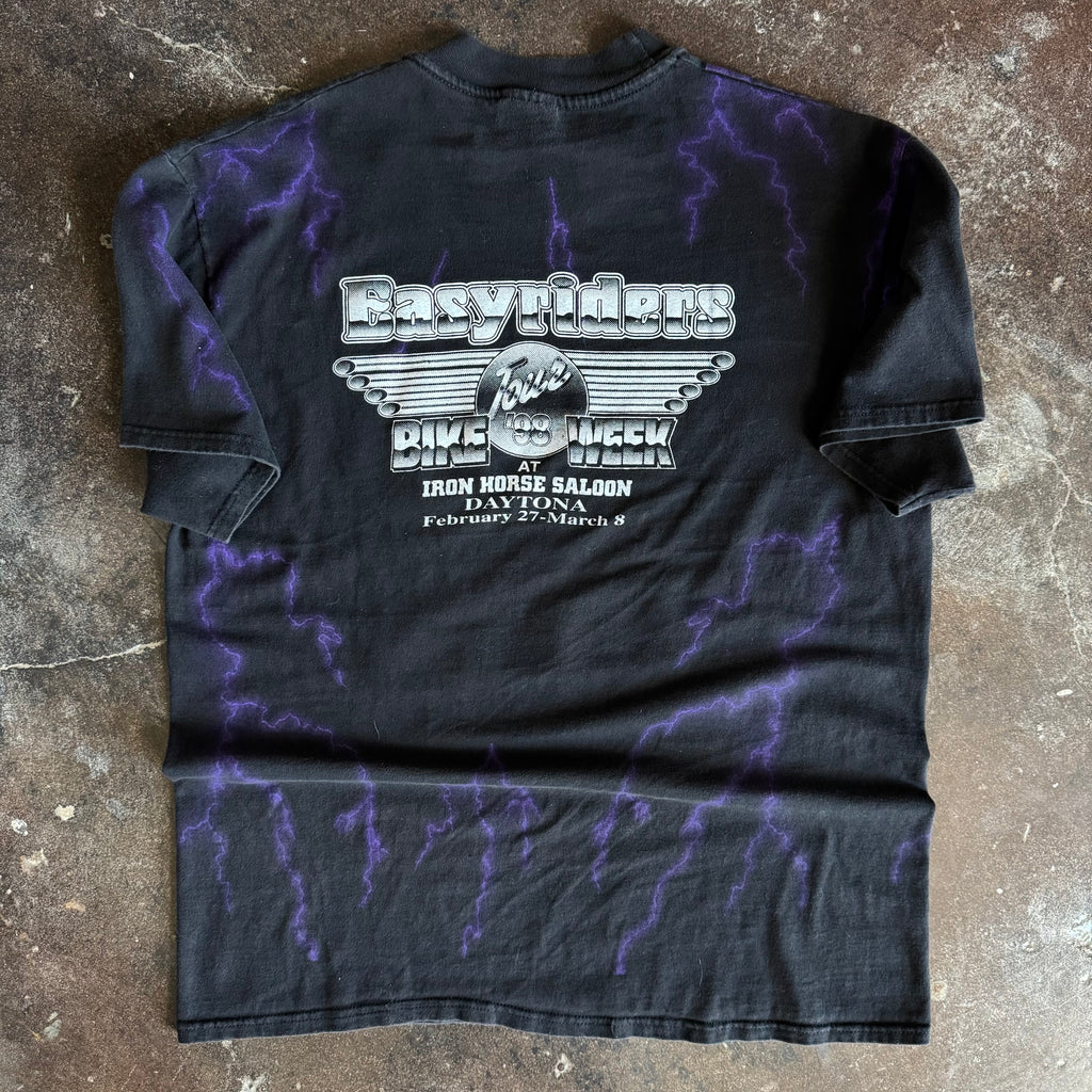 90’s Easyriders Brotherhood Lightning AOP Tee (L)