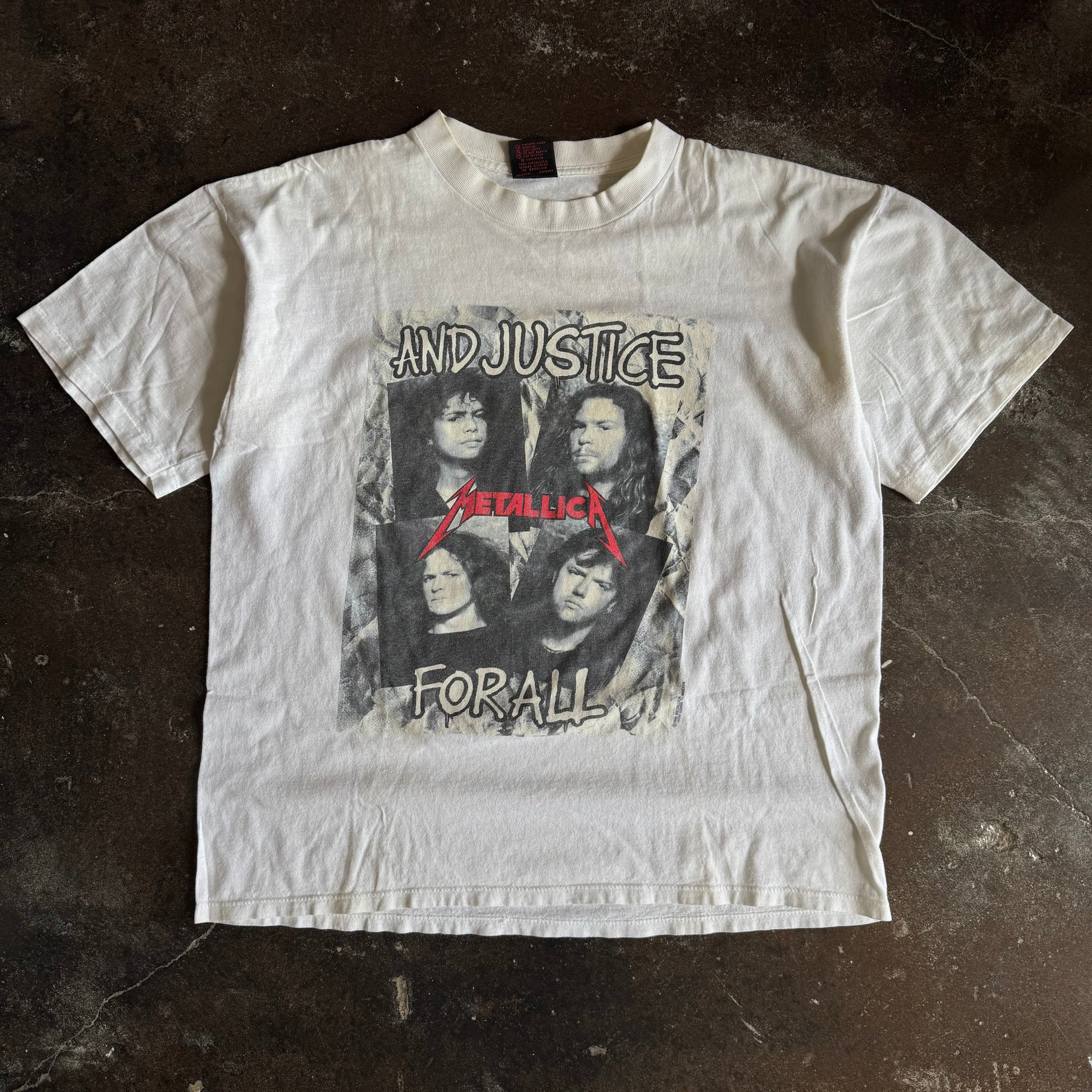90’s Metallica Justice For All Album Cover Tee (XL)