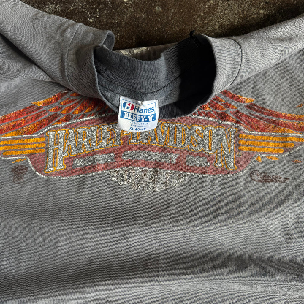 80’s Harley Baltimore Sun Faded Eagle Tee (XL)