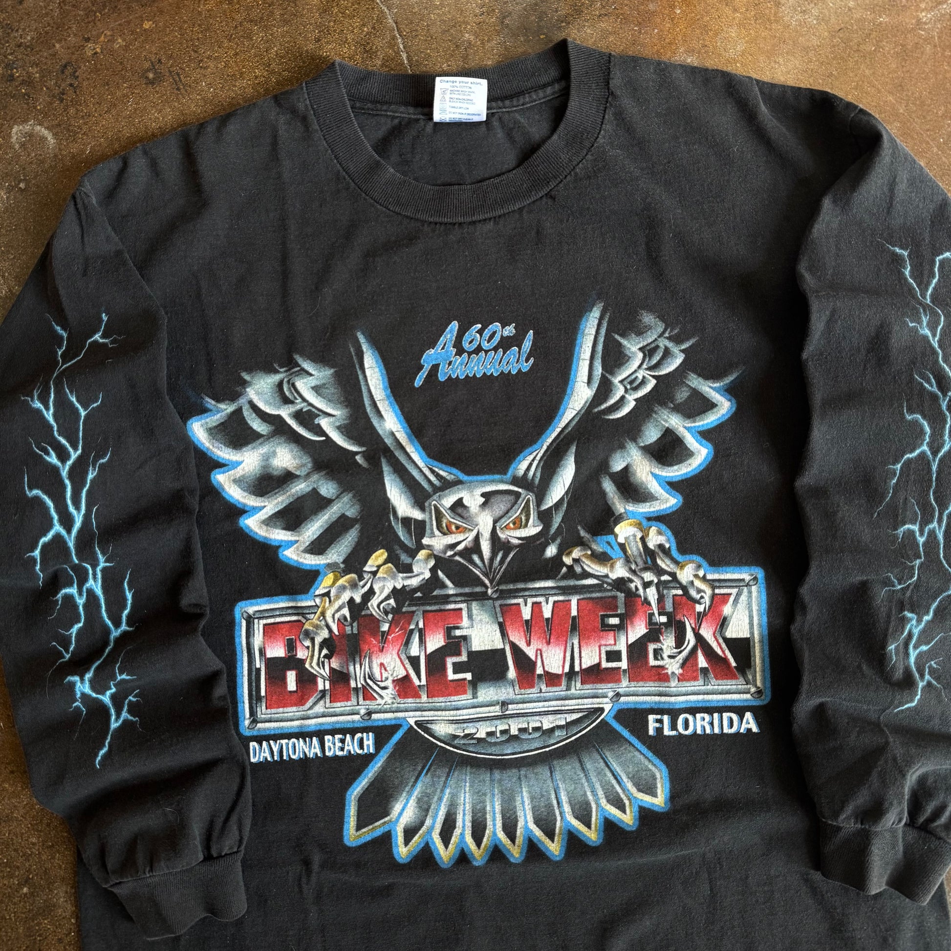 Y2K Bike Week Lightning Eagle Longsleeve (L)