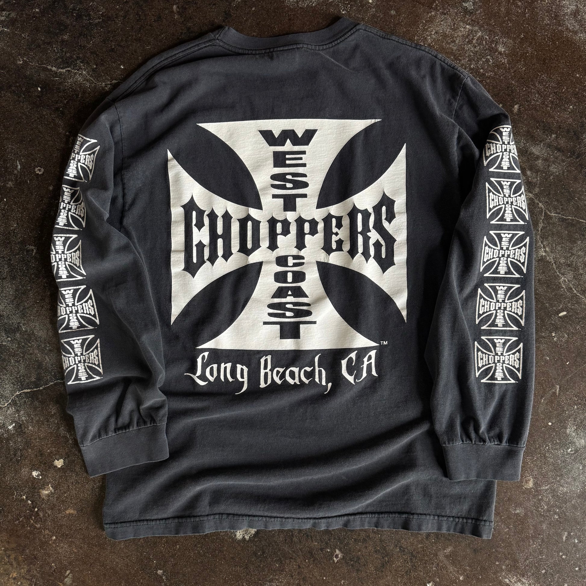 Y2K West Coast Choppers Emblem Longsleeve (L)