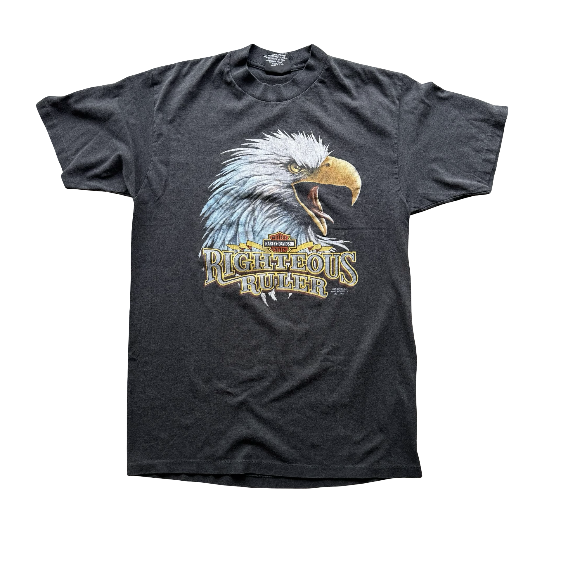 90’s Harley Righteous Ruler Eagle Tee Size L