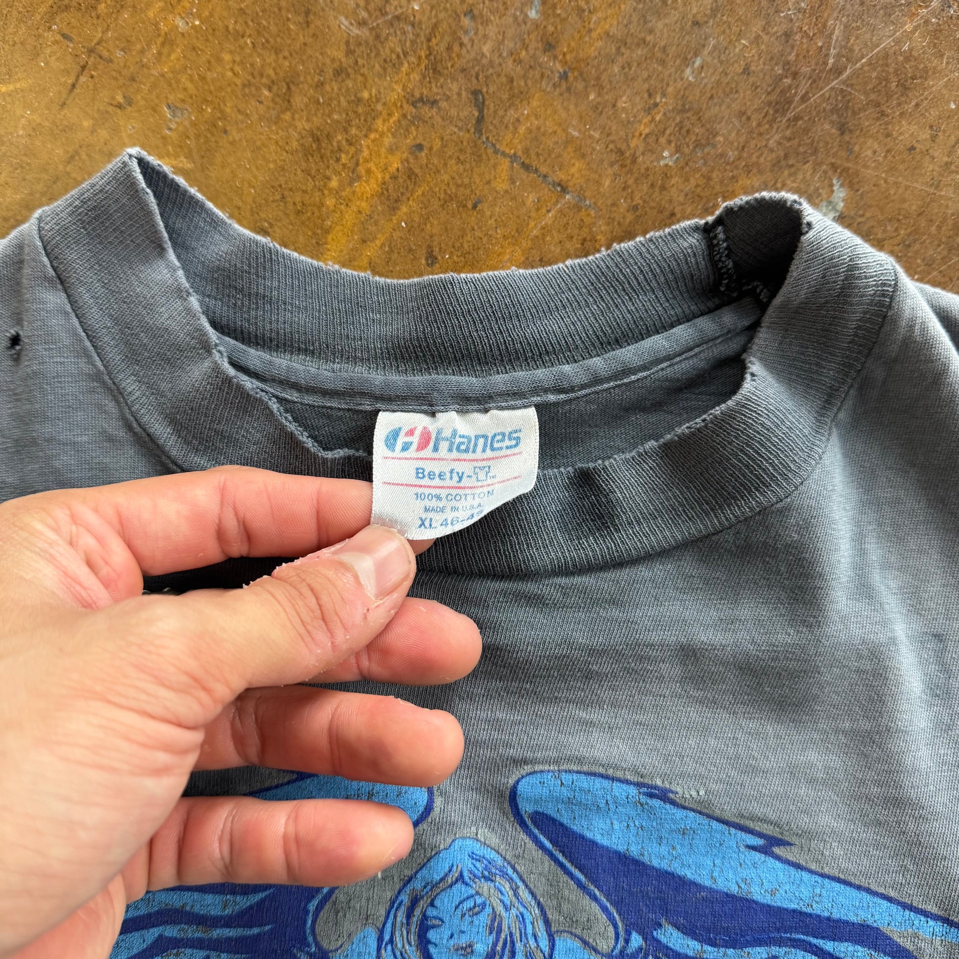 80’s Hawg Wild “Milwaukee Reaper” Faded Tee (XL)