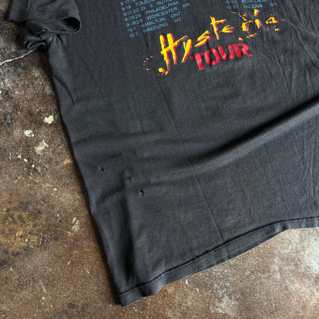 80’s Def Leppard Hysteria Tour Tee (L)