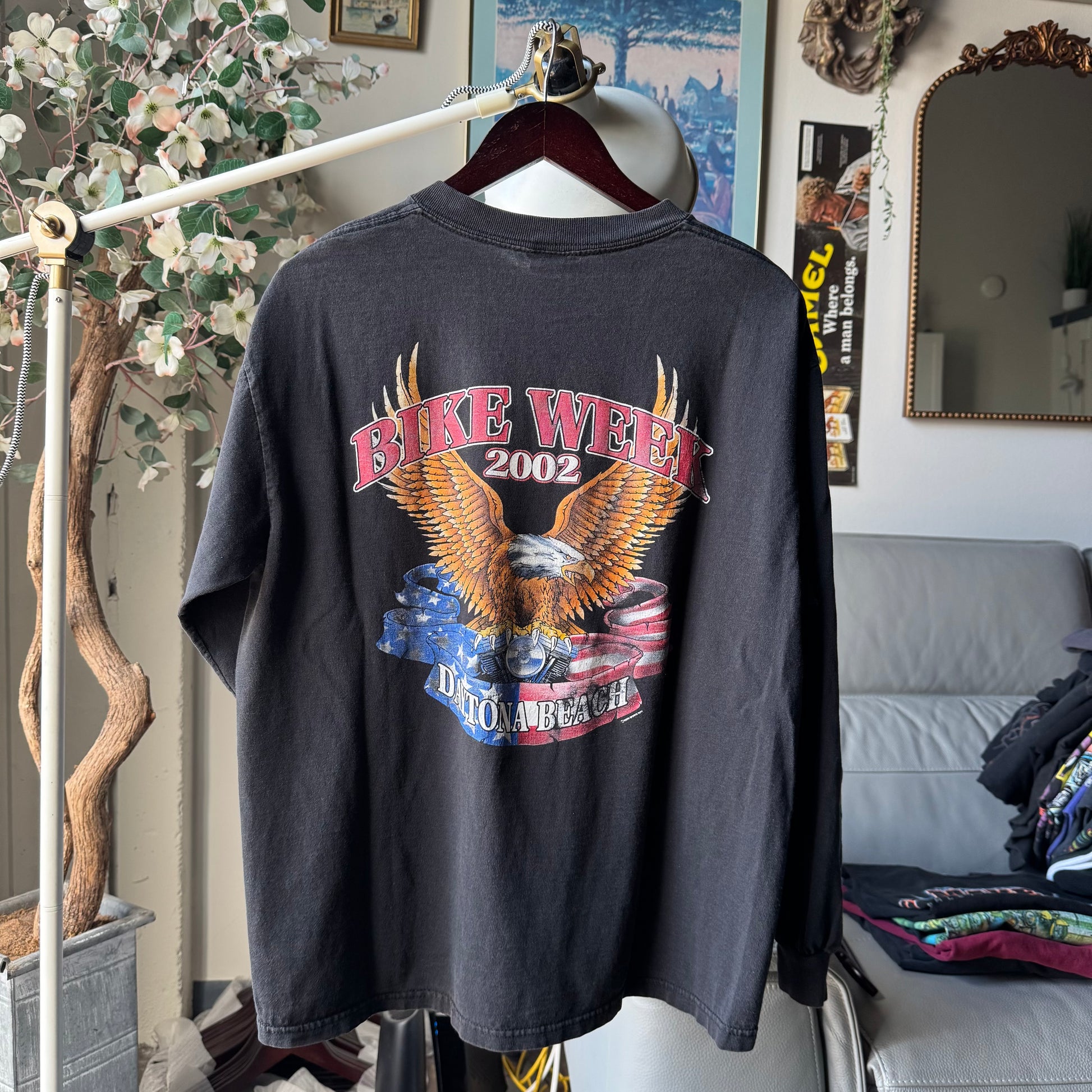 Y2K Wizard GRAIL Bike Week Longsleeve Tee Size L