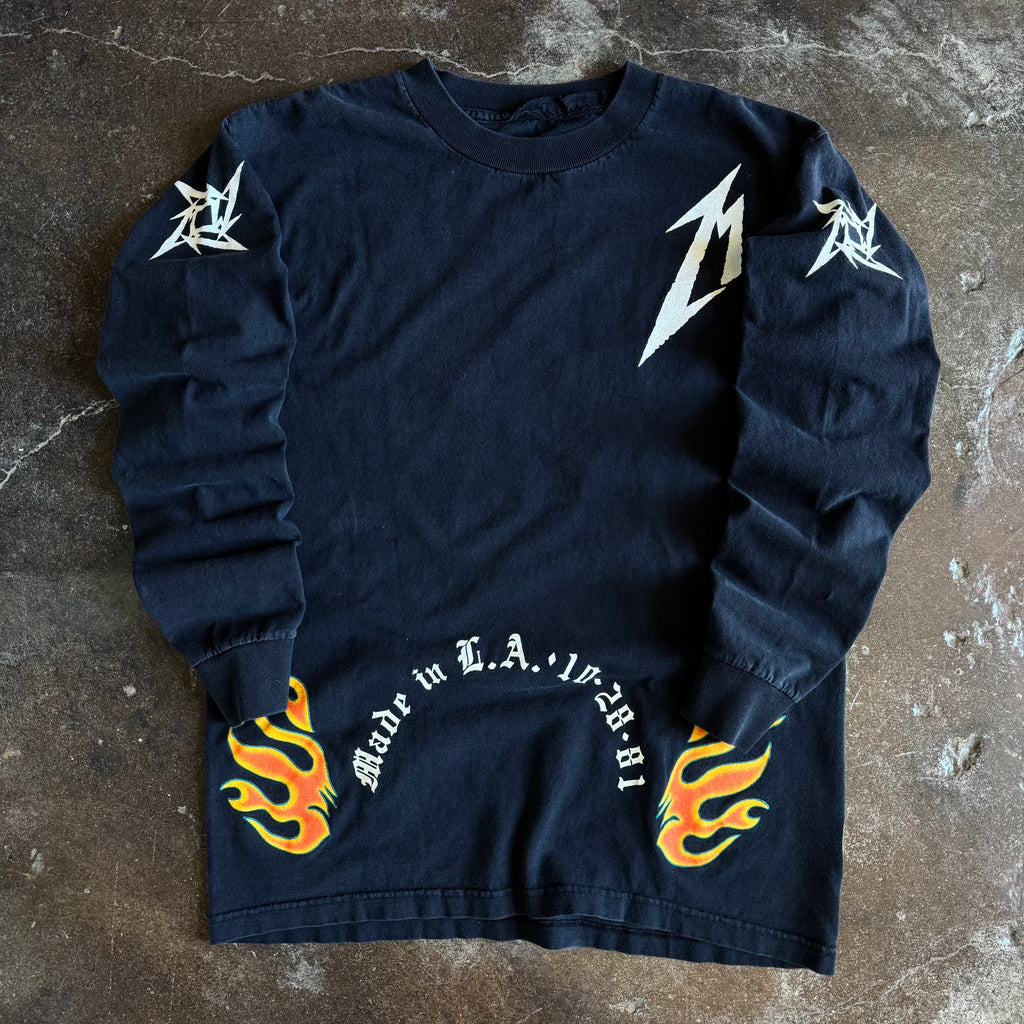 90’s Metallica 15 Years Flame Longsleeve (L)