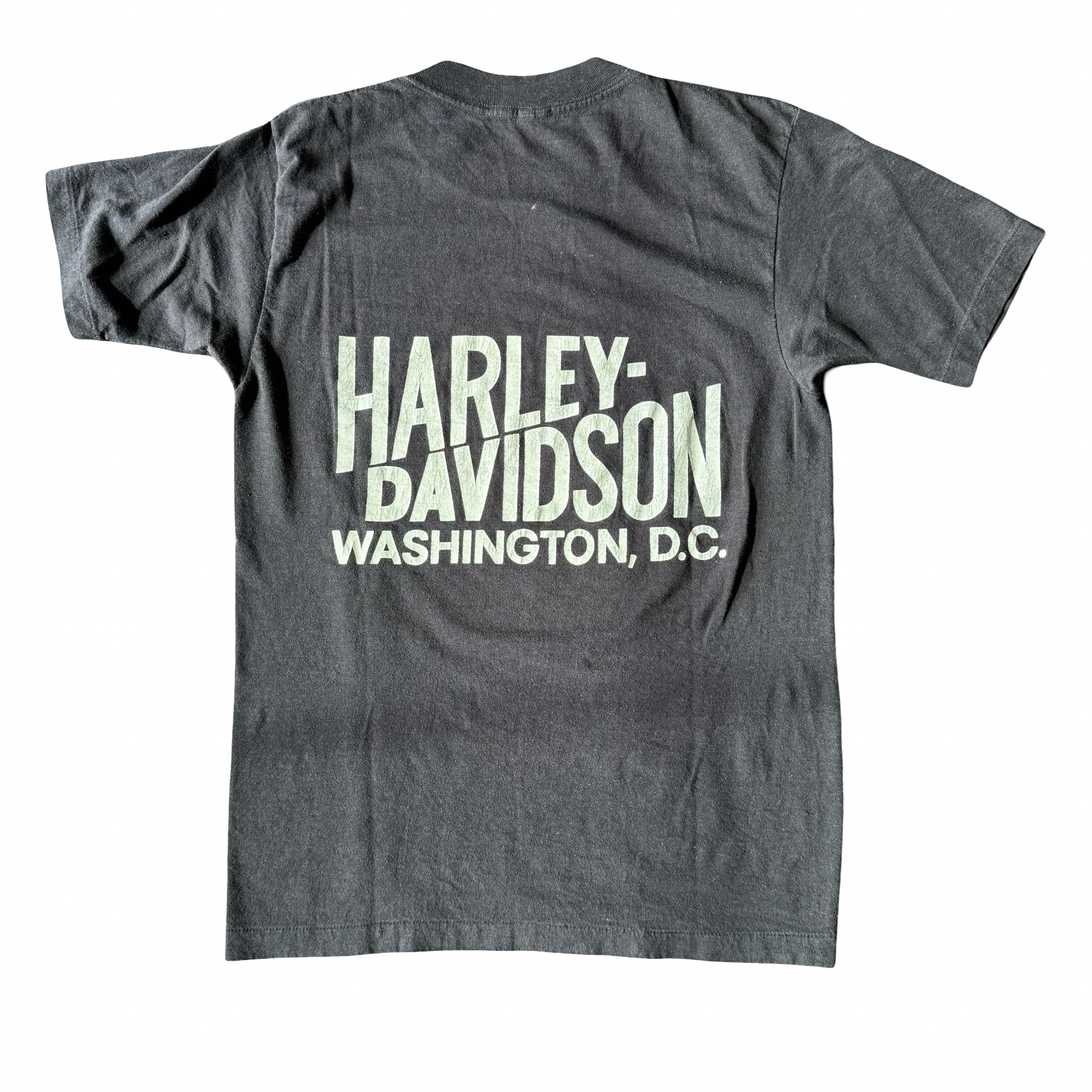 80’s God Created Harley Davidson Tee Size M