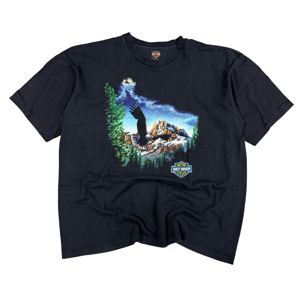 90’s Harley Mountain Eagle West Coast Tee Size XXL